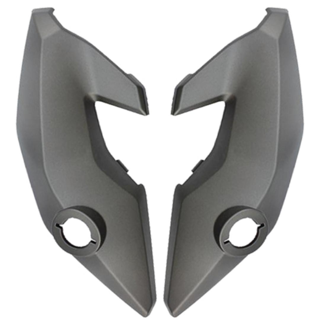 CARENAGEM LATERAL FAROL PRETO FOSCO TITAN150 14 PAR