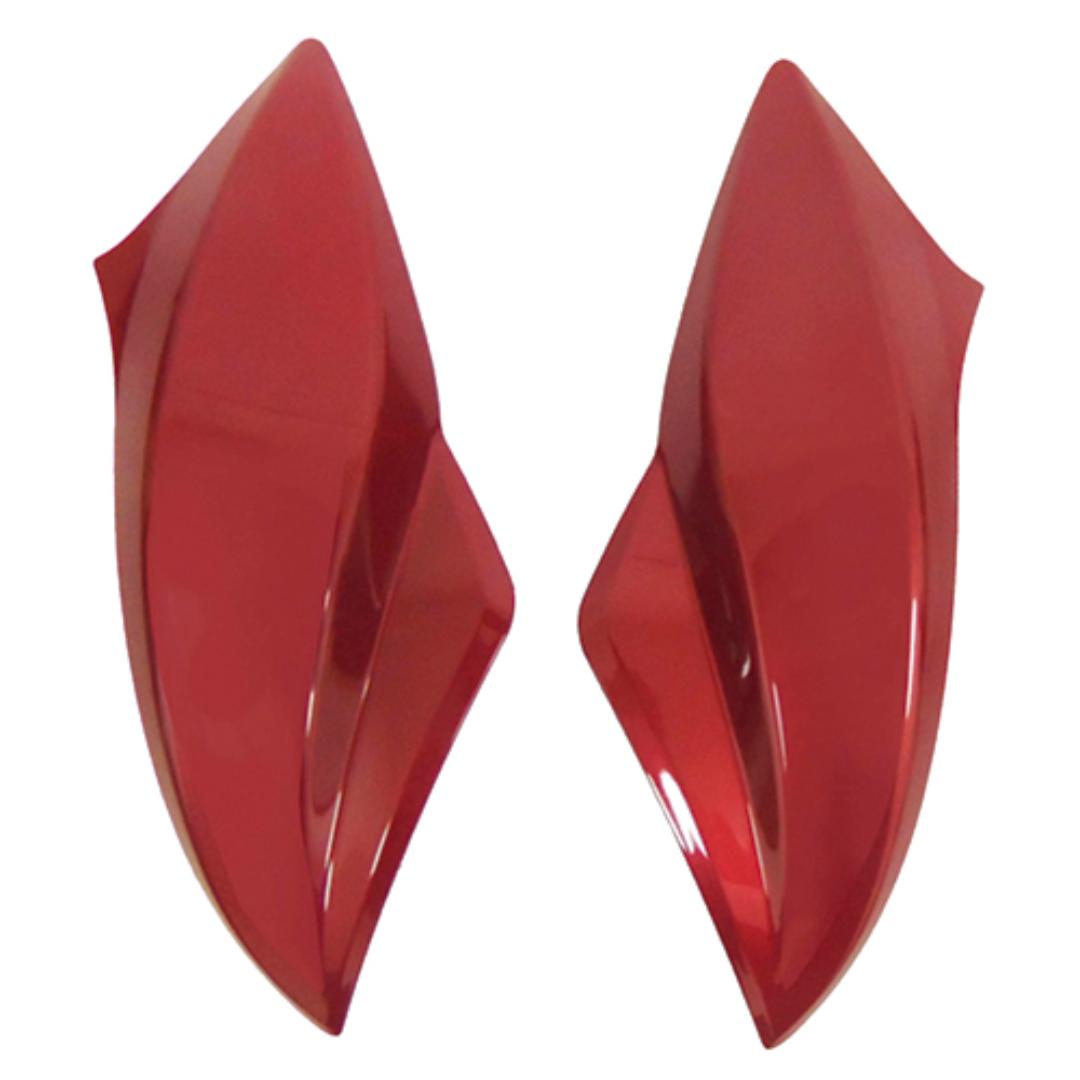 CARENAGEM LATERAL FAROL VERMELHO TITAN150 13