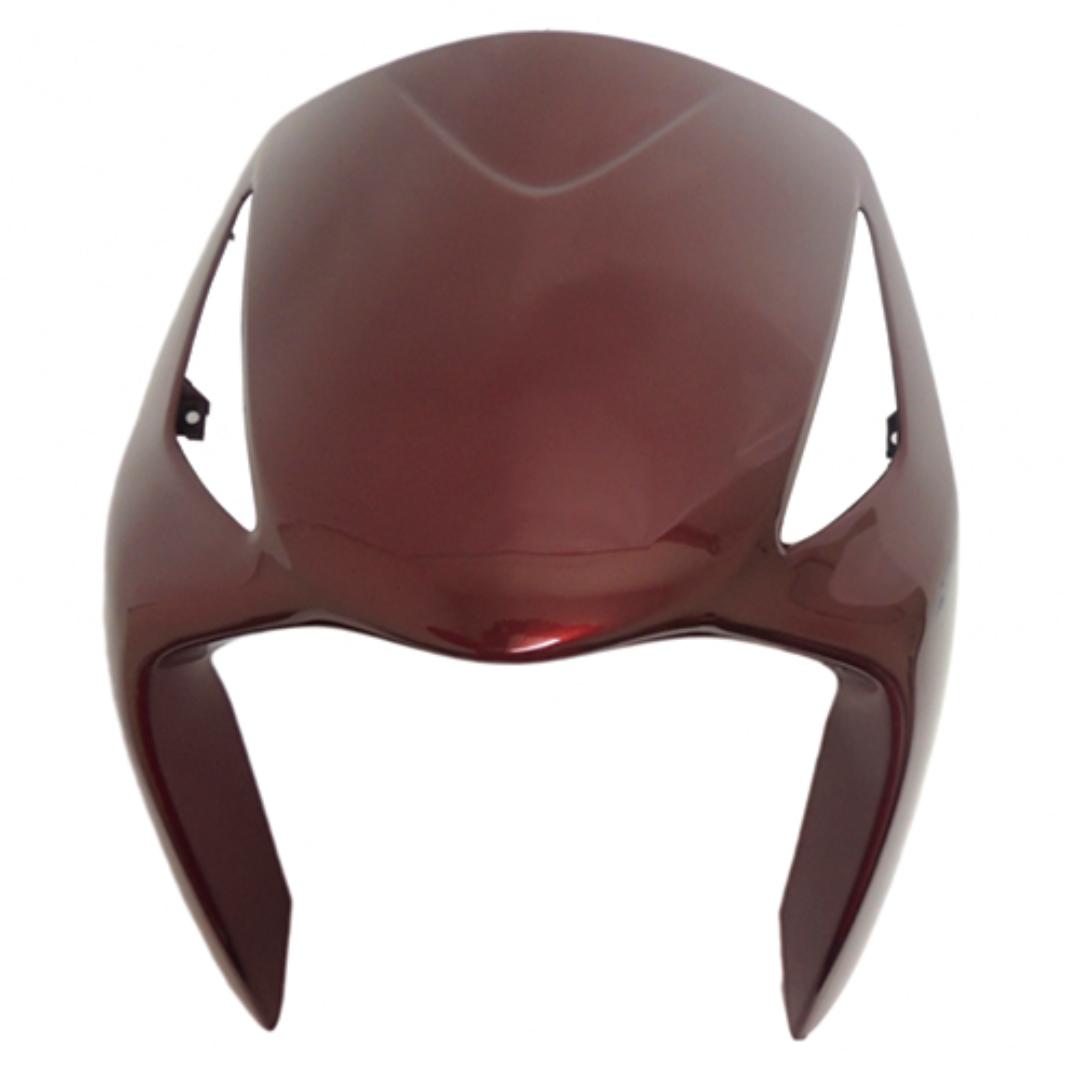 BICO FRONTAL VERMELHO SEM FAIXA BIZ125 09