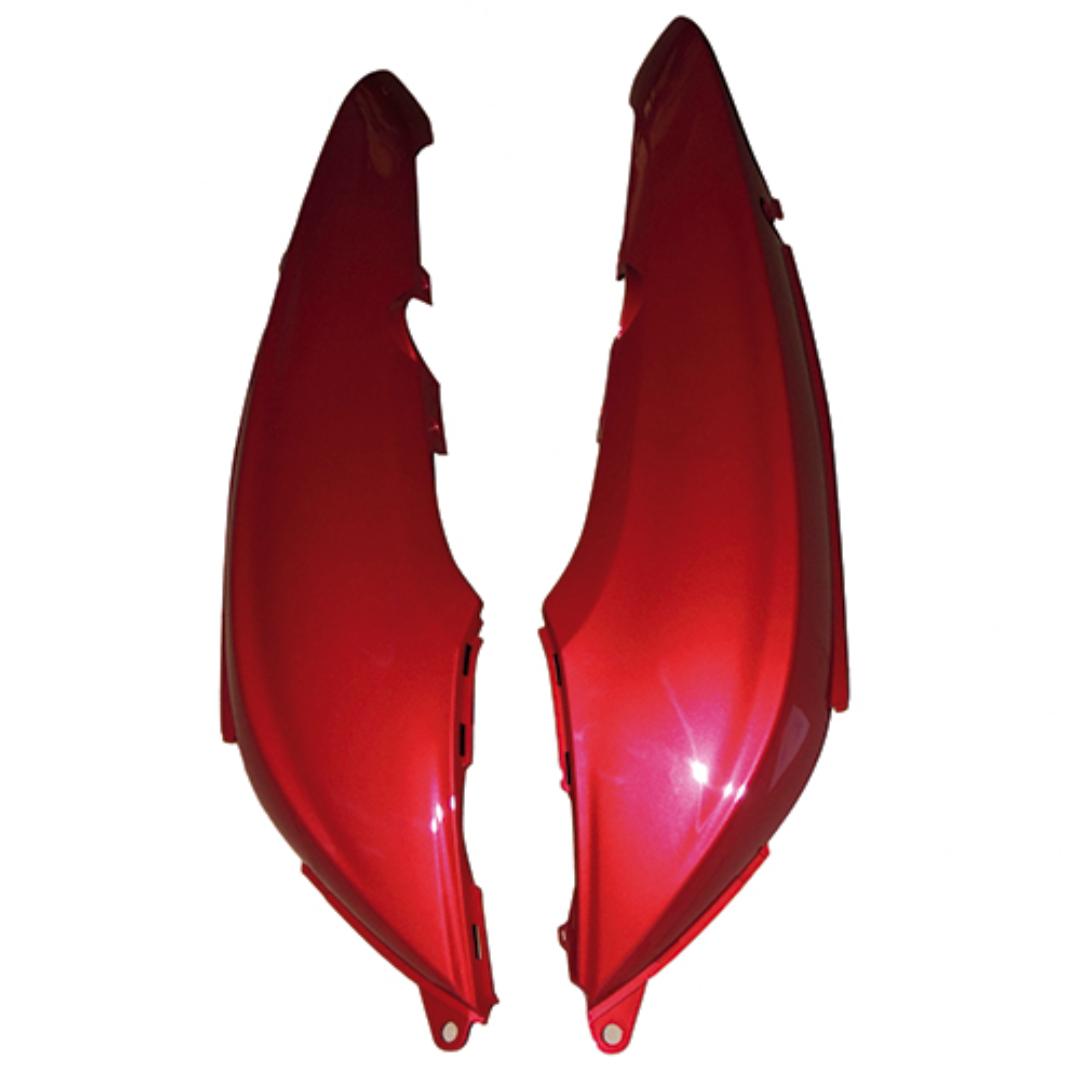 TAMPA LATERAL VERMELHO BIZ125 ES/EX 13