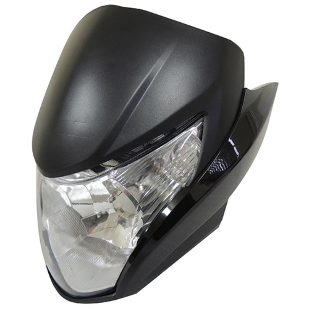 FAROL COMPLETO COM CARENAGEM PRETO TITAN150 11/13