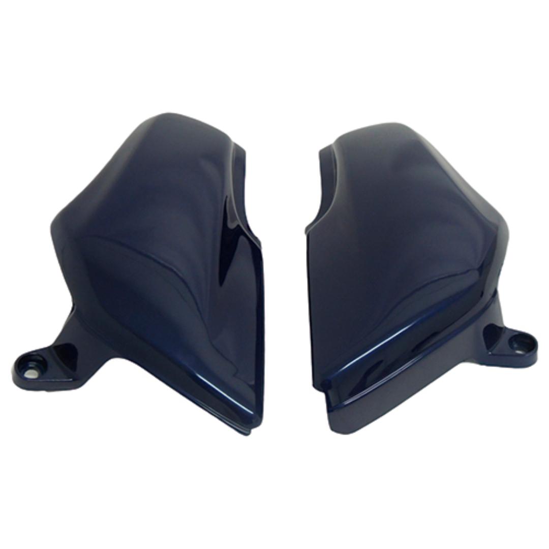 TAMPA LATERAL AZUL METALICO TITAN125 99/00