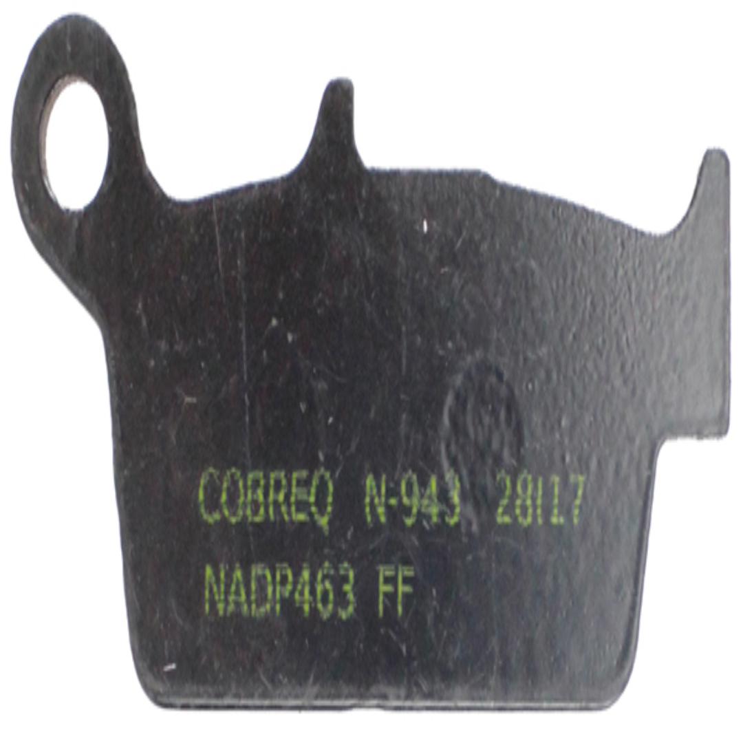PASTILHA FREIO TRASEIRO NX400 FALCON/XRE300 S/ABS