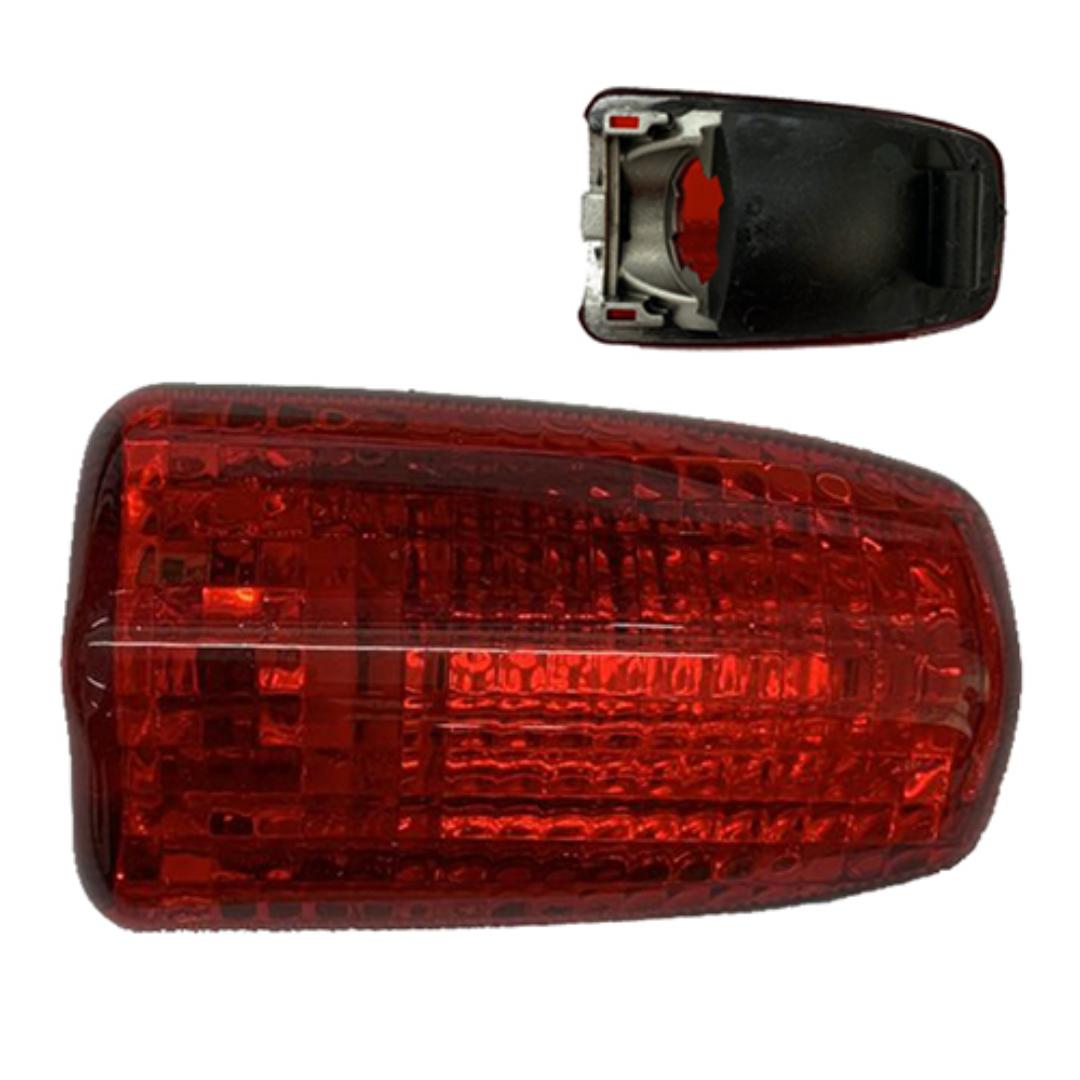 LENTE PISCA VERMELHO TITAN/CBX250 TWISTER/CB300