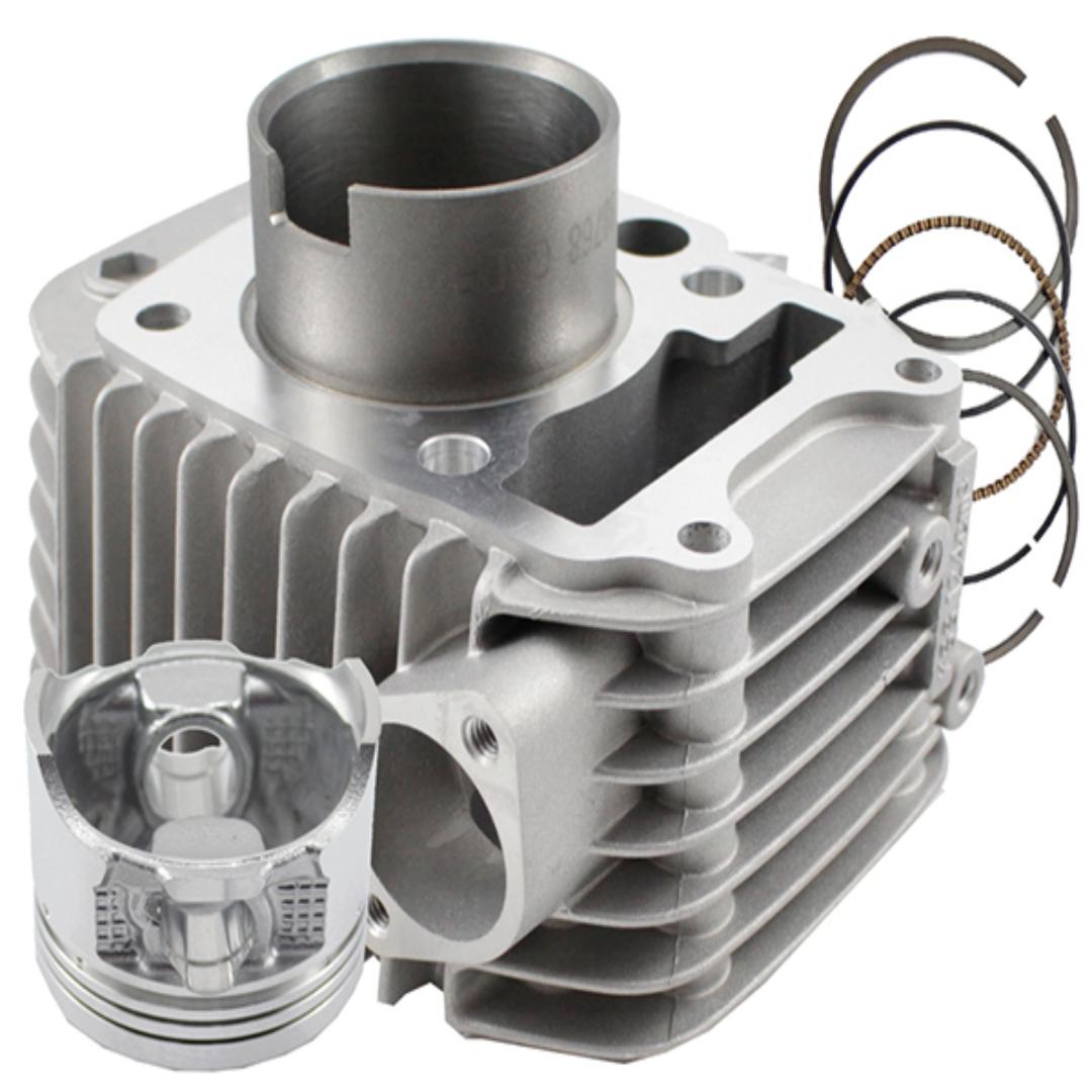 KIT CILINDRO MOTOR C/PISTAO C/ANEIS BIZ125 06/08