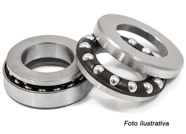 CAIXA DIRECAO SUPERIOR ESFERA /INFERIOR CONICA XTZ150 CROSSER 15/21