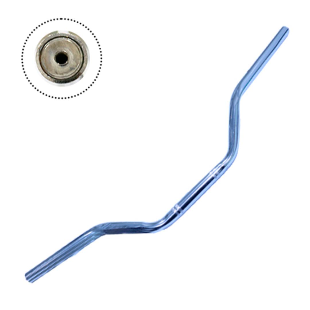 GUIDAO C/SUPORTE P/PESO CROMADO XTZ150 CROSSER 14/
