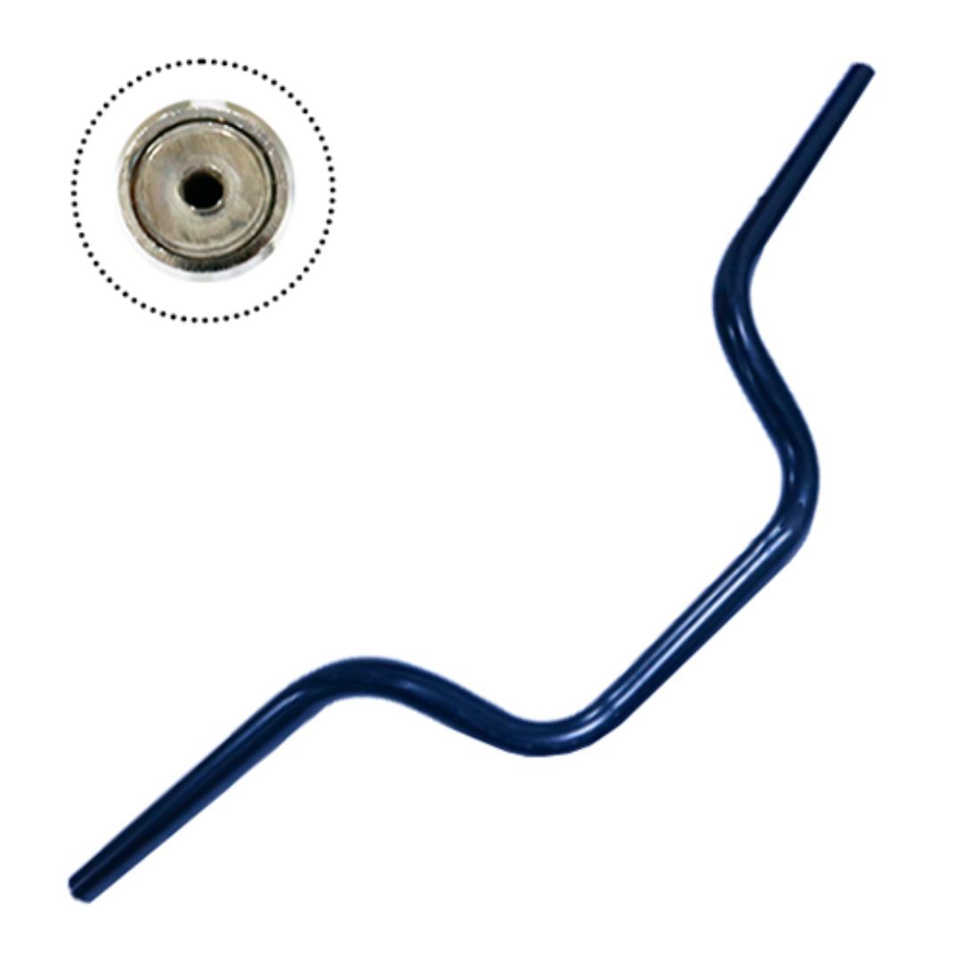GUIDAO C/SUPORTE P/PESO PRETO YBR125 00/08 /FACTOR125 09/15